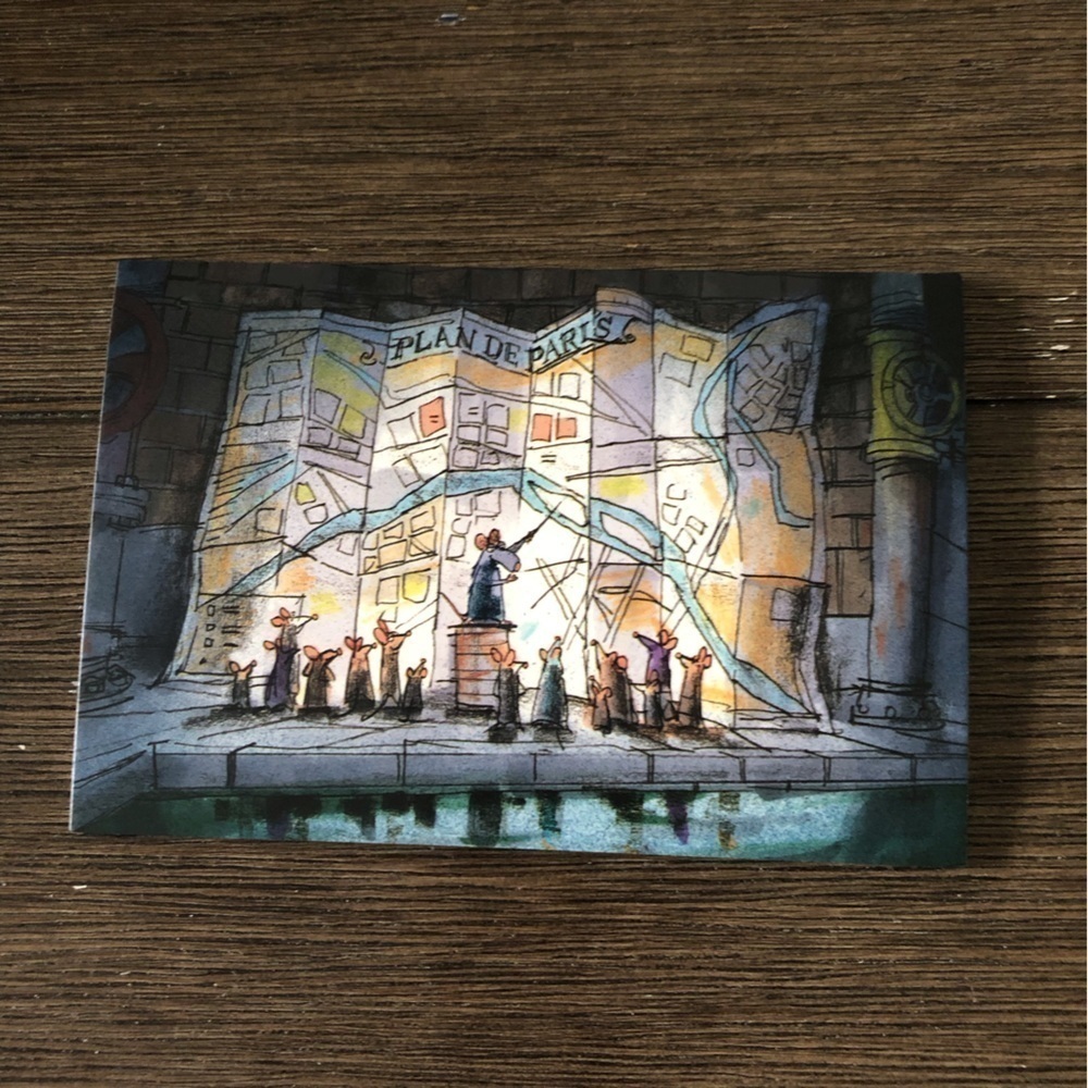 Disney Pixar Movie Postcards: Ratatouille 5 pack. - Picture 2 of 7